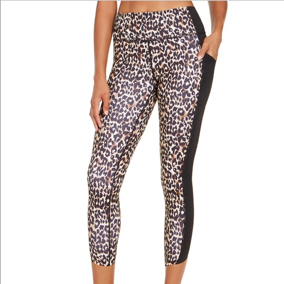 Ideology Plus Size Leopard Print Leggings - Picture 2 of 4
